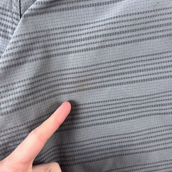 Kuhl Upriser Shorts Mens 38x9.5 Gray Striped Breathable Performance Outdoors - Picture 8 of 11